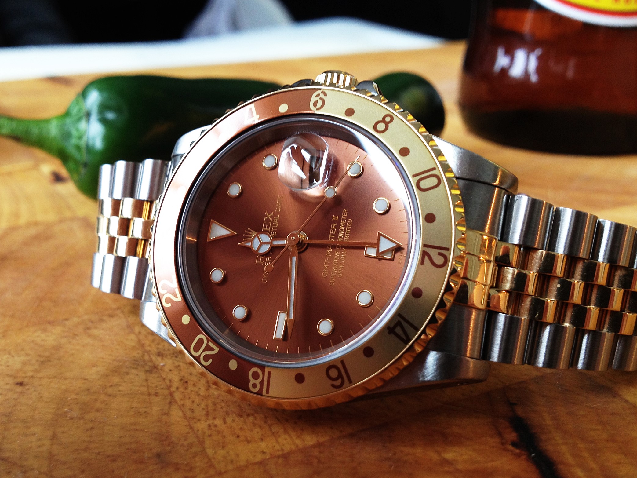 Rolex gmt master hot sale 2 16713