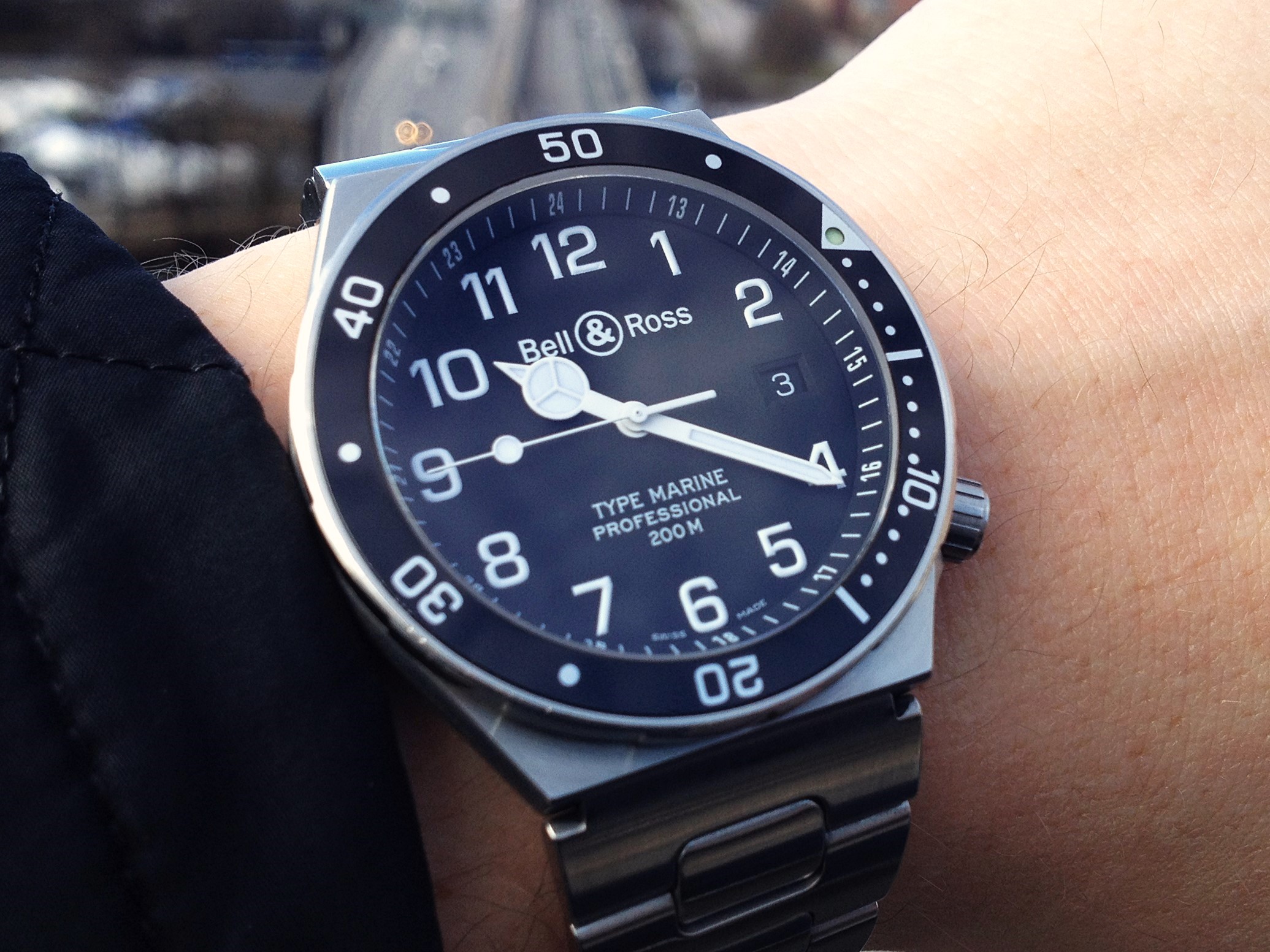 Bell & ross type marine new arrivals