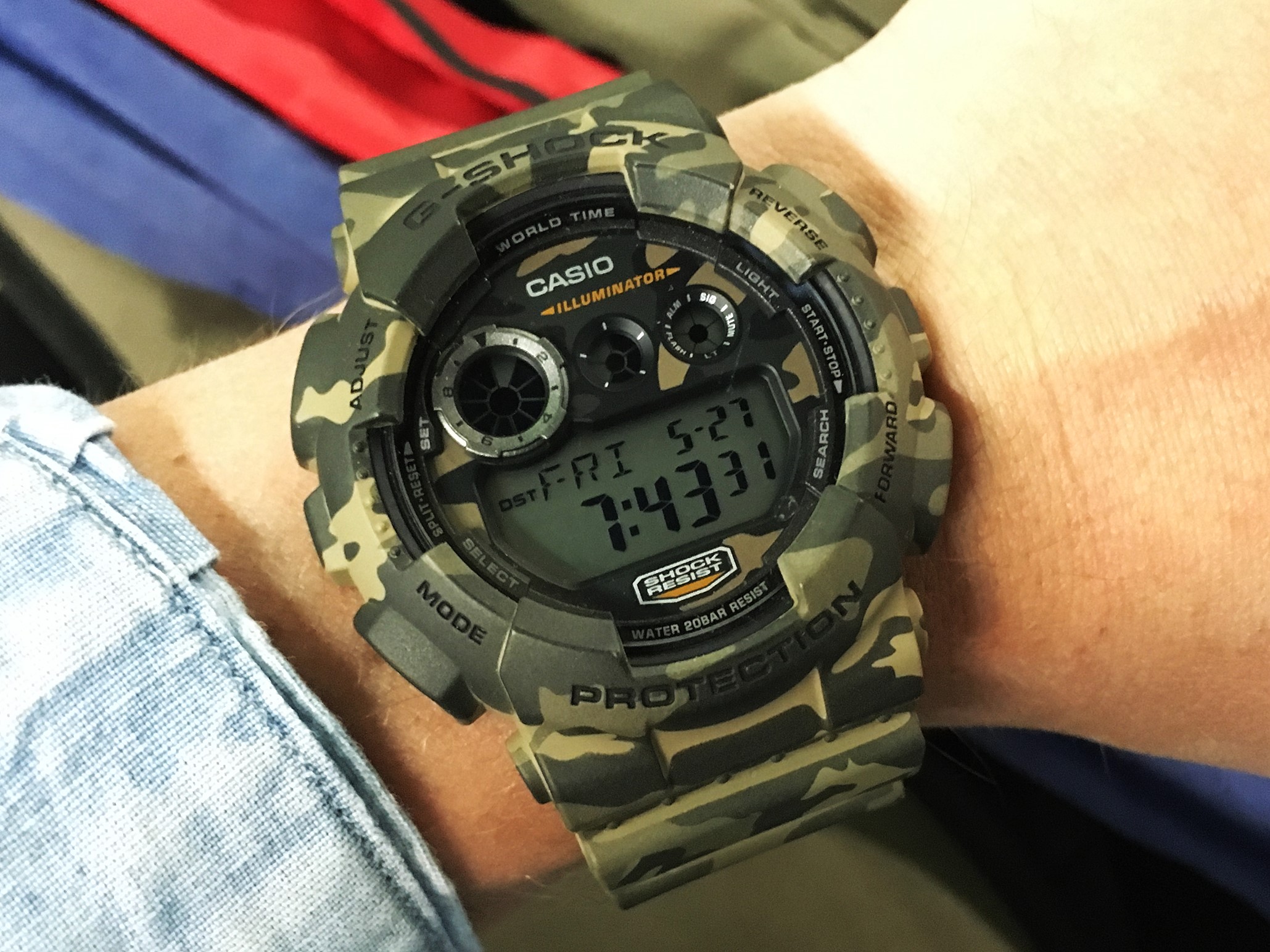 g shock 120 cm