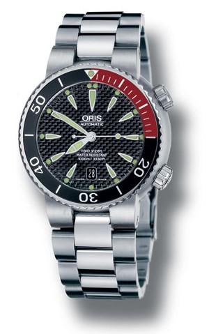 Oris titanium diver discount 1000m