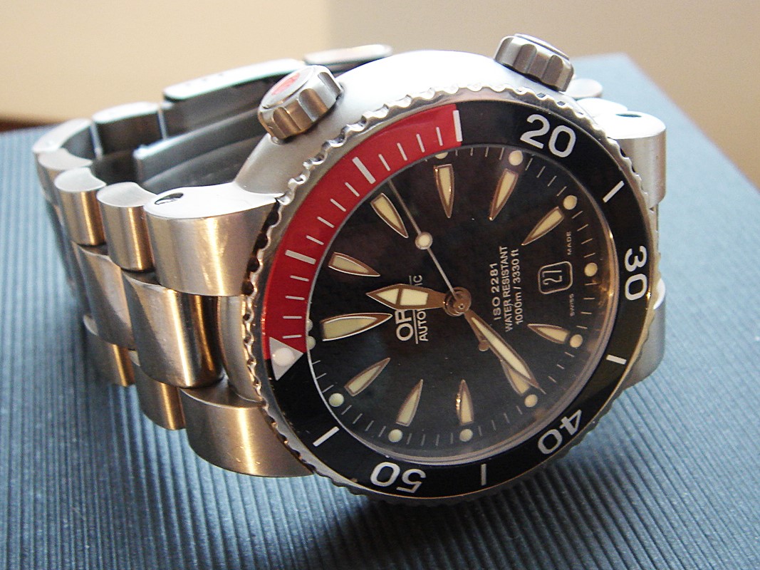 a watch flipper s diary No 27 Oris TT1 Diver 1000m