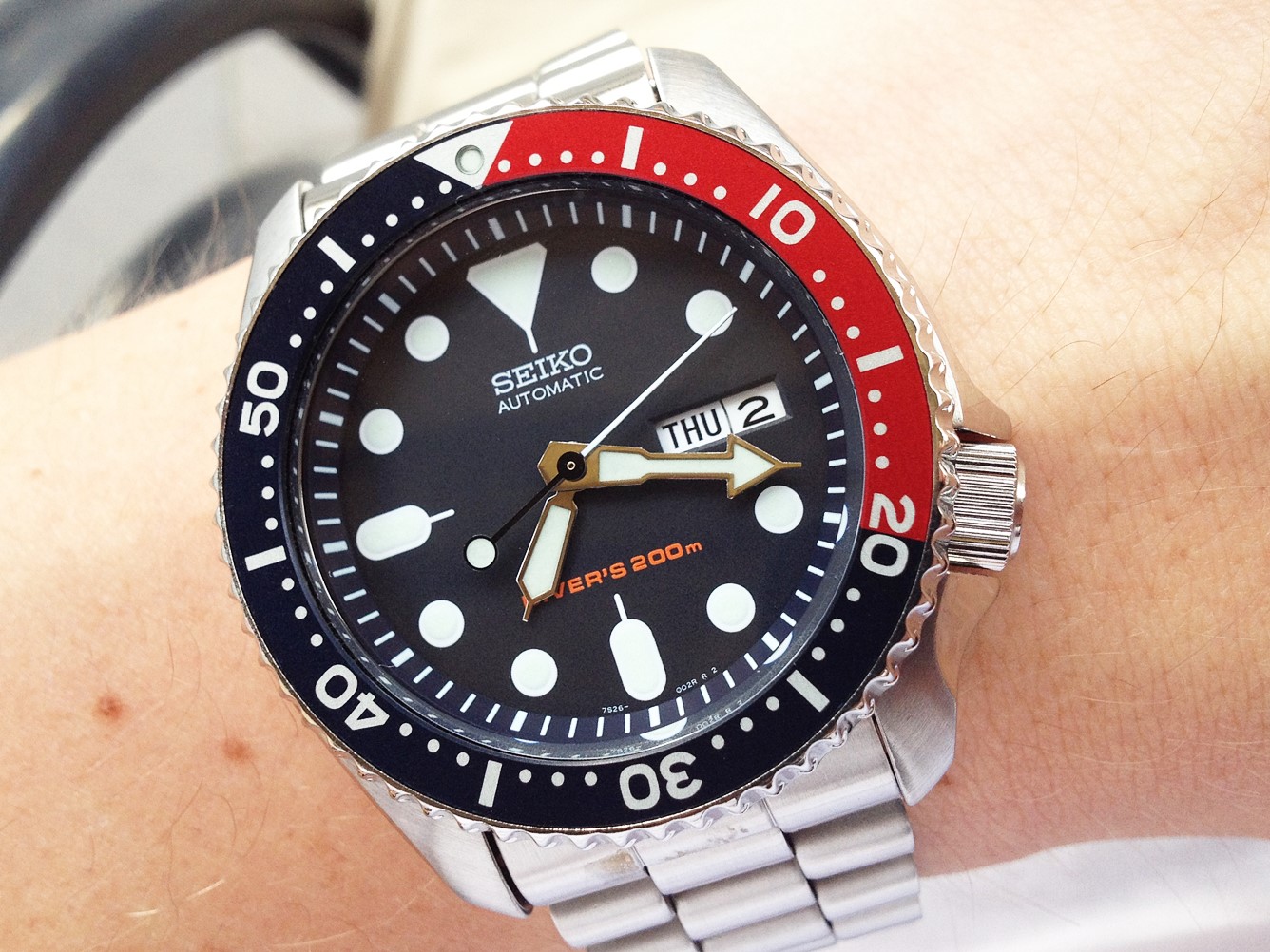 Seiko skx009 president outlet bracelet