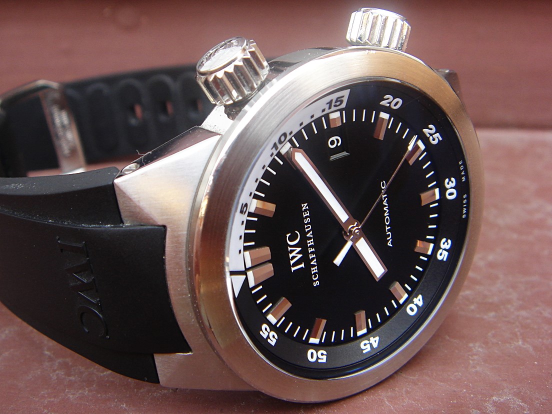 a watch flipper s diary No 74 IWC Aquatimer ref. 3548