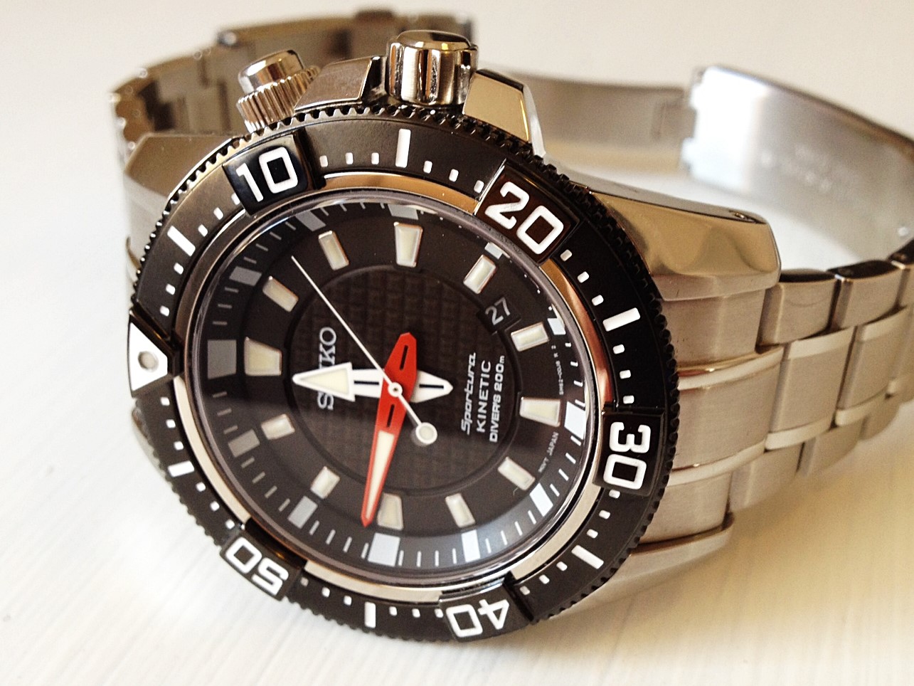 Seiko sportura outlet kinetic diver