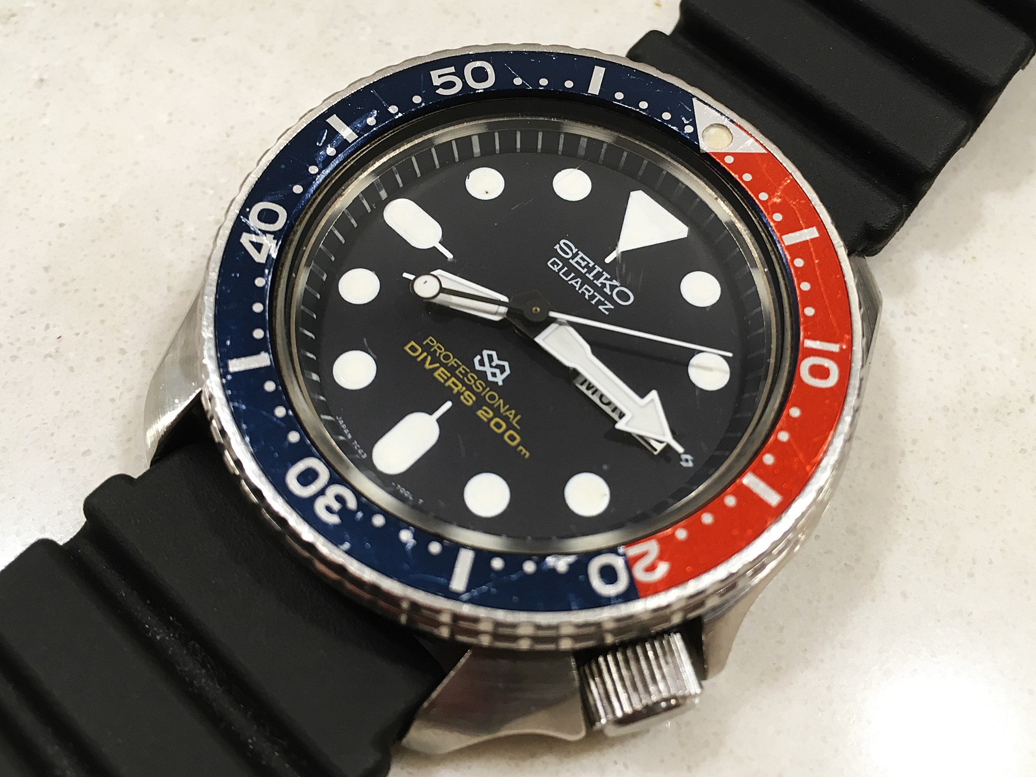 a watch flipper's diary: No 213, 244, 265, 269, 301, 302, 318, 338, 346 &  355 - Seiko 7C43-70XX Professional Diver's